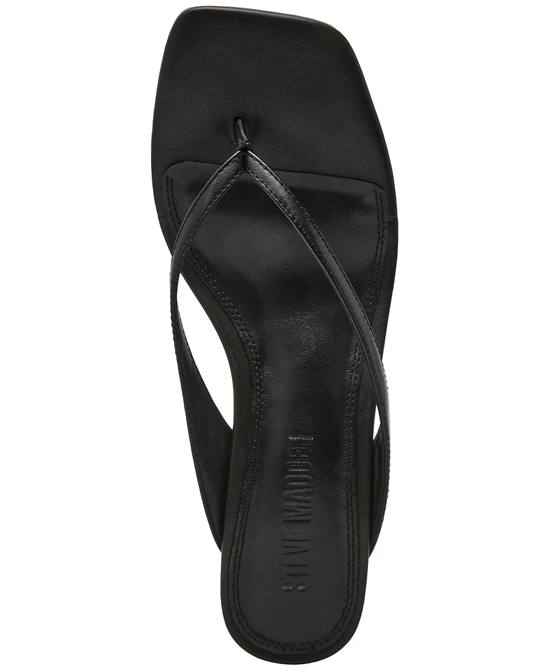 Steve Madden Women's Ninna Blade Heel Thong Sandals