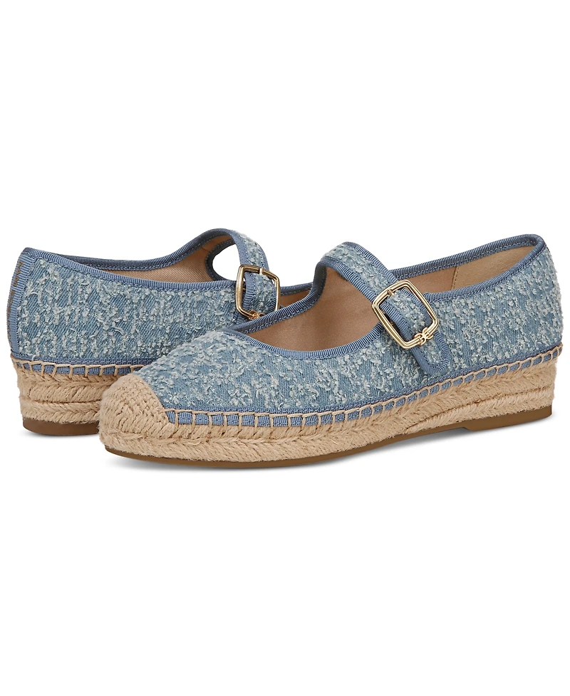Sam Edelman Women's Mackie Mary Jane Espadrille Flats