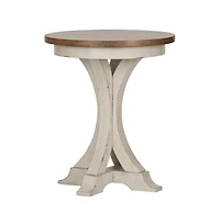 Round Chair Side Table