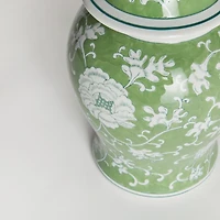Imperial Lotus Lidded Ginger Jar