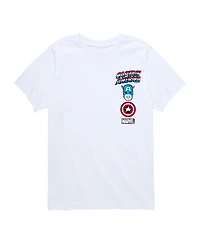 Captain America Boys Logos Graphic T-Shirt