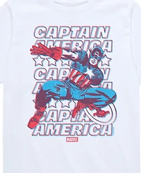 Captain America Boys 3D Graphic T-Shirt