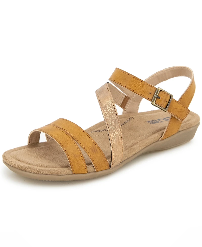 Jbu Women's Amalfi Flat Sandal