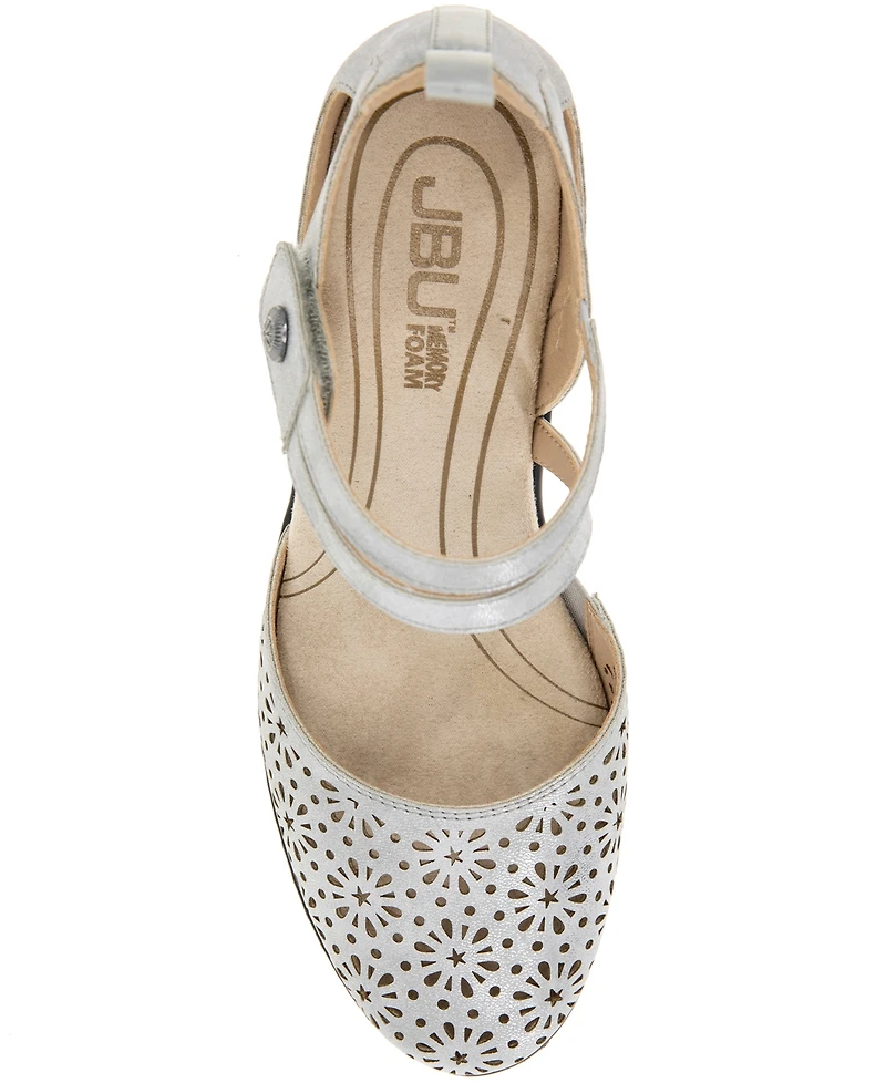 Jbu Women's Bethany Mary Jane Heel Shoe