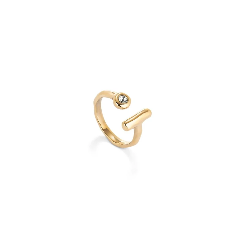 UNOde50 White Open Topaz Ring