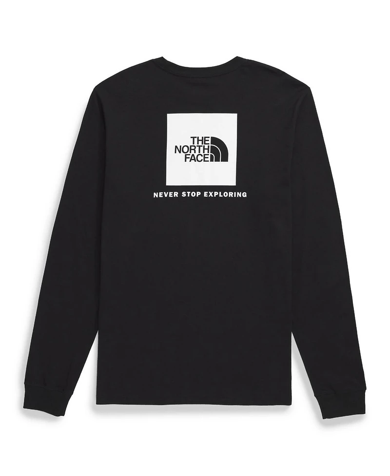 The North Face Men's Long Sleeve Box Never Stop Exploring T-shirt