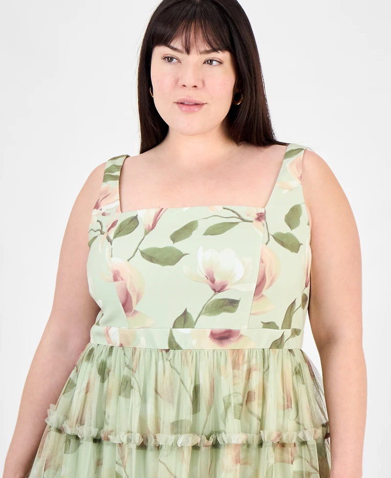 Adrianna Women's Tiered Midi Dress