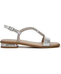 LifeStride Women's Radiant Square Open Toe Slingback Dress Sandals