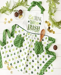 Design Imports Eat Drink And Be Irish Skirt Apron