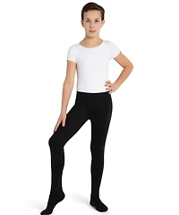 Capezio Girls Footed Tights