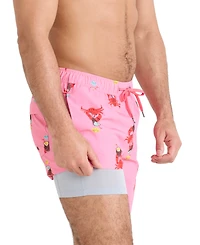Men's Oh Buoy 2 1 7" Stretch Swim Short