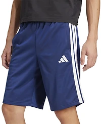 adidas Men's Three-Stripes 10" Tricot Shorts
