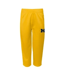 Outerstuff Preschool 2-Piece Navy Michigan Wolverines Red Zone Jersey and Pants Set