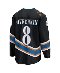 Fanatics Men's Alexander Ovechkin Black Washington Capitals Alternate 50th Anniversary Premier Breakaway Player Jersey