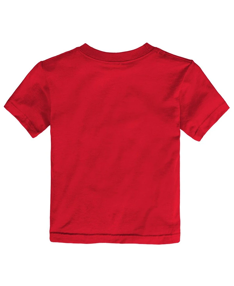 Nike Big Boys and Girls Red Kansas City Chiefs 2024 Afc West Division Champions Locker Room Trophy Collection T-Shirt