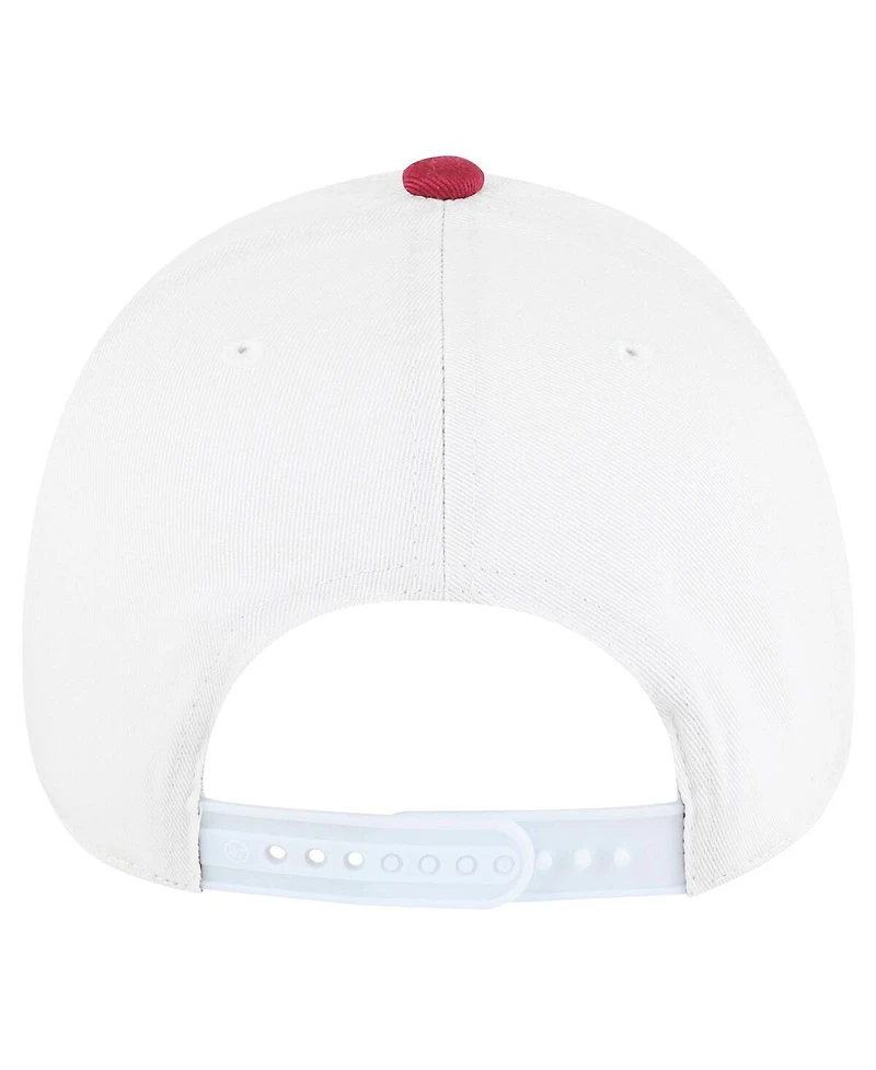 '47 Brand Men's White Arizona State Sun Devils Gridiron Clean Up Adjustable Hat