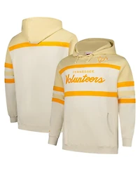 Mitchell & Ness Men's Cream Tennessee Volunteers Big Tall Head Coach Pullover Hoodie