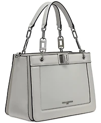 Karl Lagerfeld Paris Ivette Leather Satchel