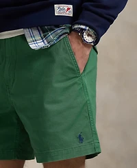 Polo Ralph Lauren Men's Classic Fit Stretch Prepster 6" Shorts