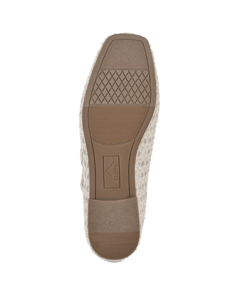 Cliffs by White Mountain Women's Besnik Mary Jane Round Toe Flats