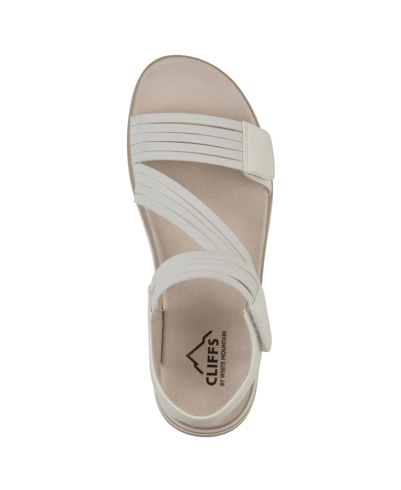 Cliffs by White Mountain Women's Hapford Sport Round Toe Sandals