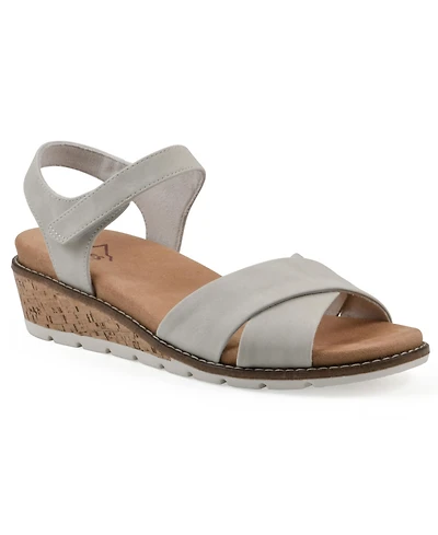 Cliffs by White Mountain Women's Tinna Wedge Sandals