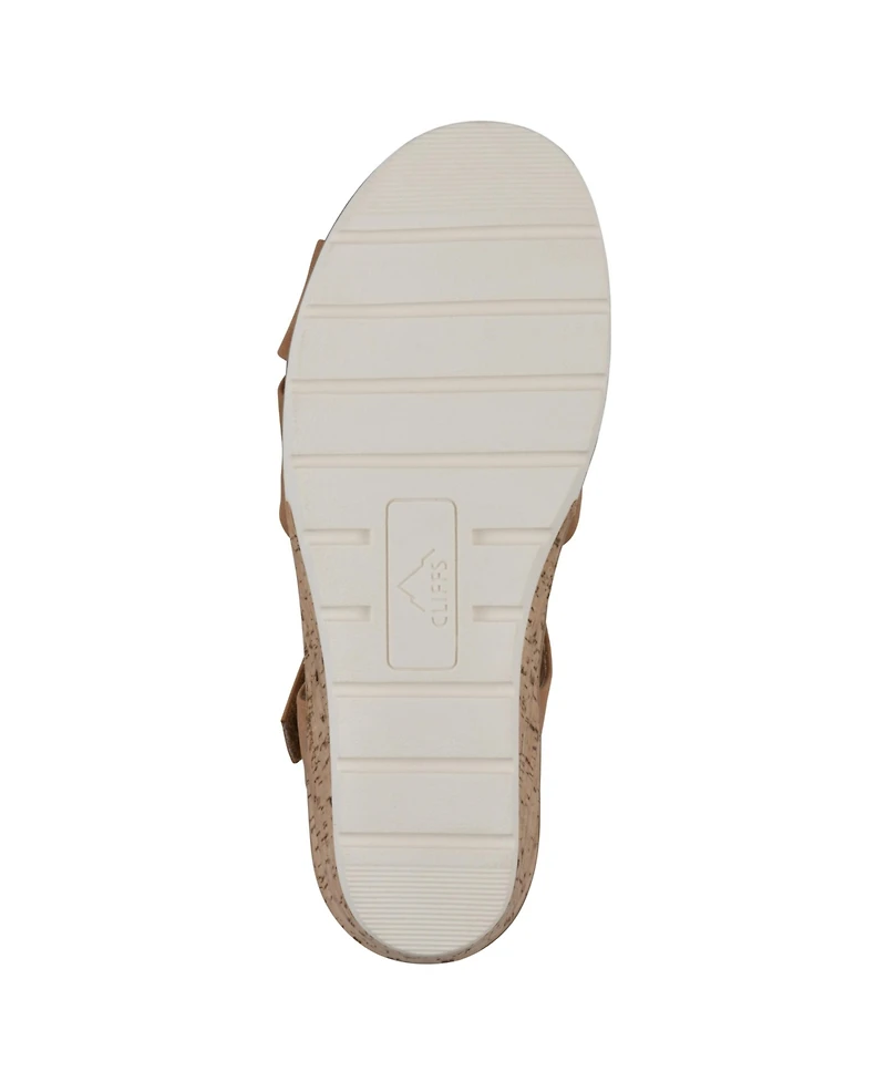 Cliffs by White Mountain Women's Tinna Wedge Sandals