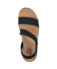 Cliffs by White Mountain Women's Tinnley Wedge Slip-On Sandals