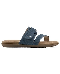 Cliffs by White Mountain Women's Fancify Slip-On Sandals