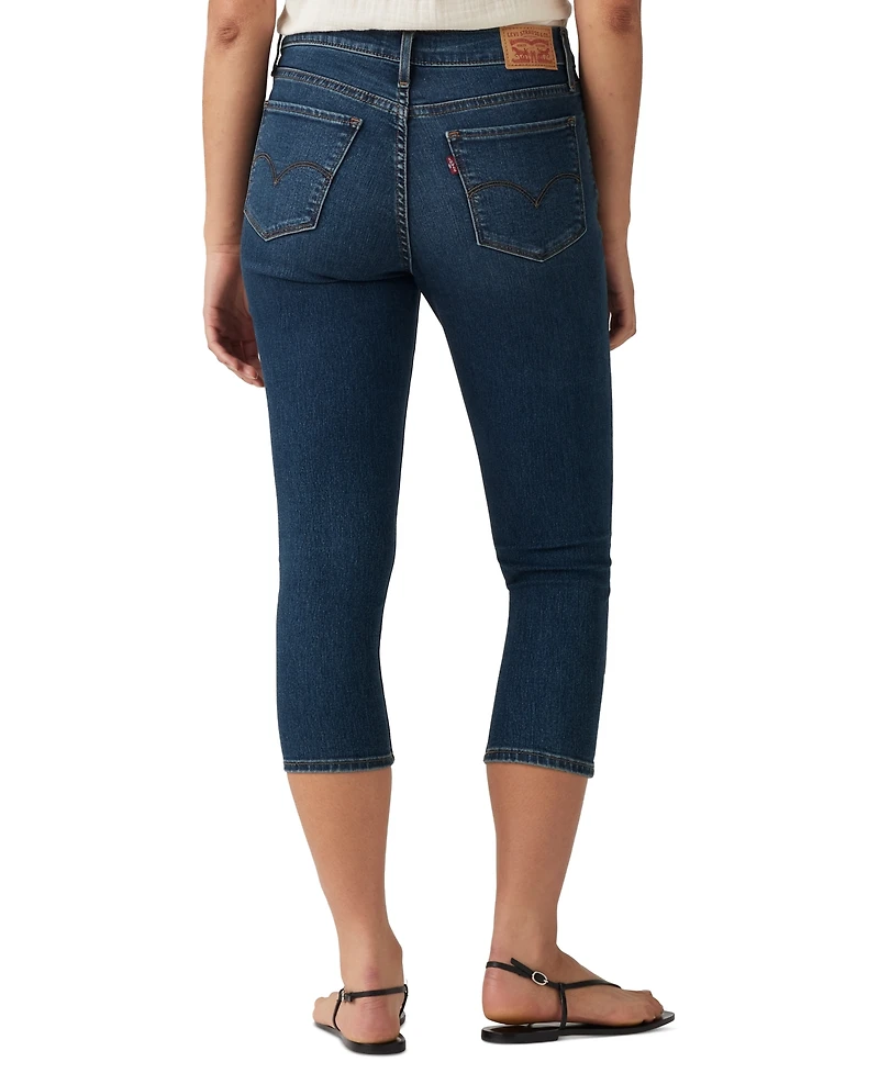 Levi's 311 Shaping Skinny Mid Rise Capri Jeans