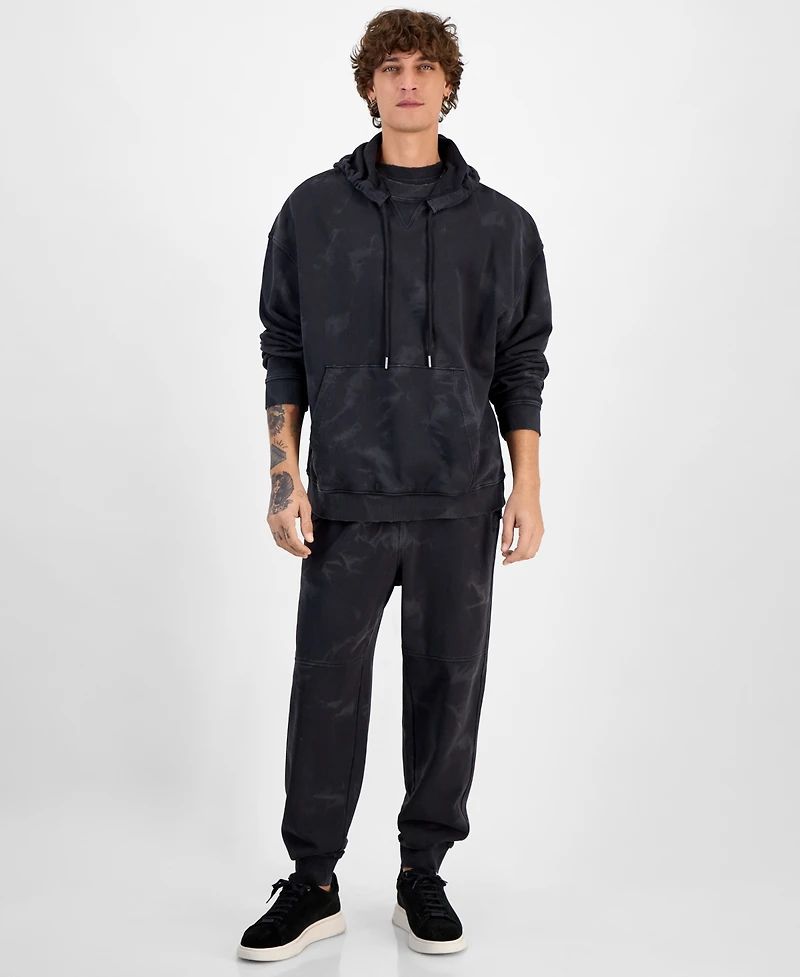 Hugo by Boss Men's Loose-Fit Pullover Hoodie