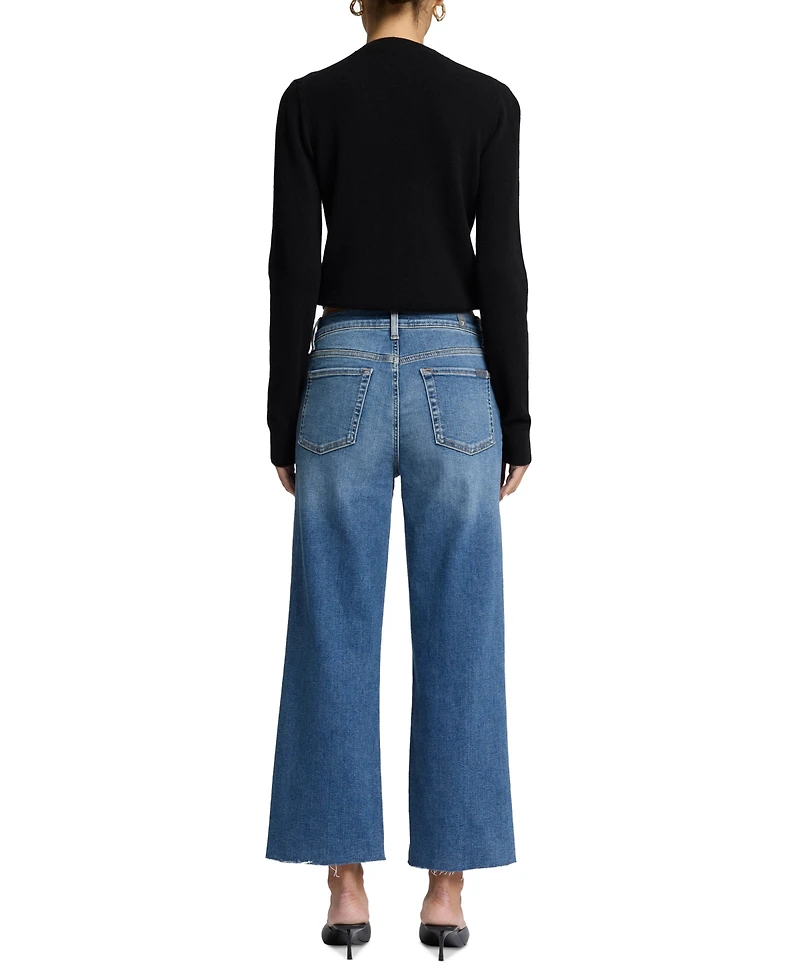 7 For All Mankind Women's Alexa Cropped Cutoff Jeans