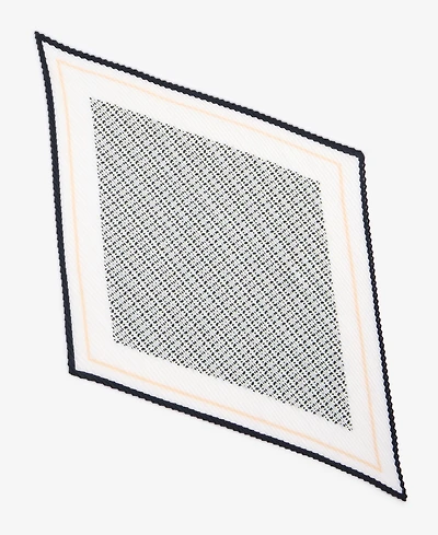 On 34th Pleated Geo-Dot Square Scarf, Exclusively at Macy's