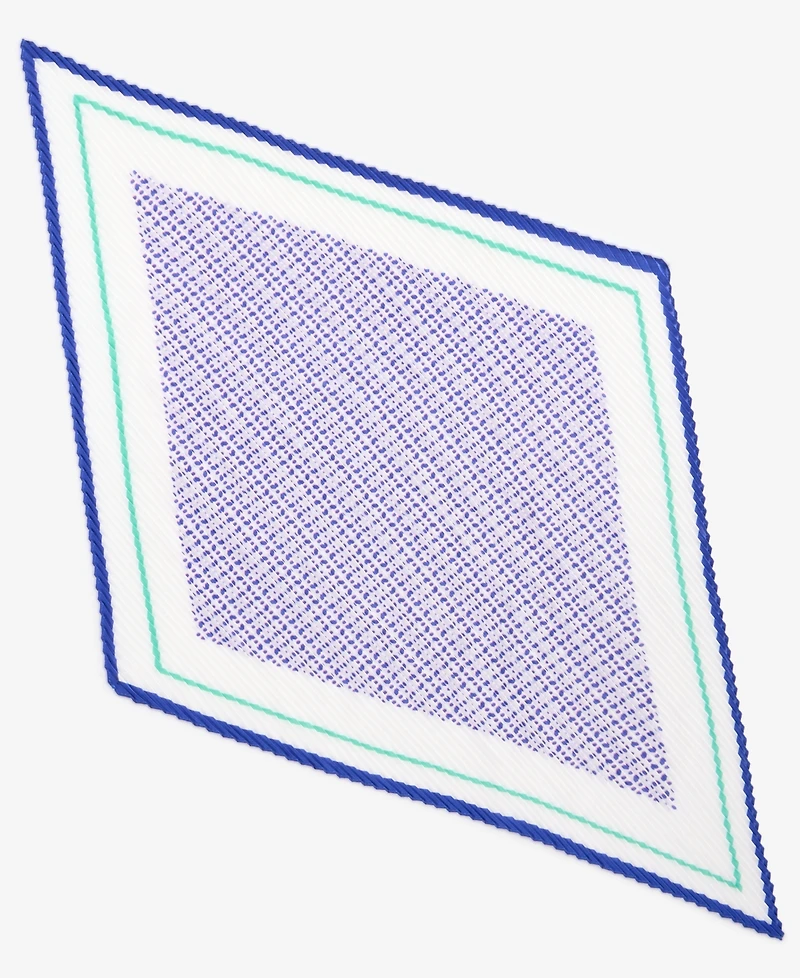 On 34th Pleated Geo-Dot Square Scarf, Exclusively at Macy's