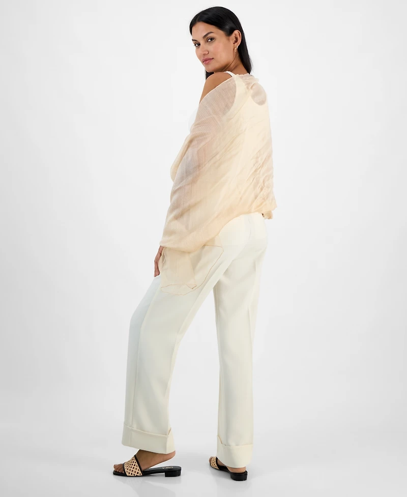 Giani Bernini Women's Metallic Organza Evening Wrap