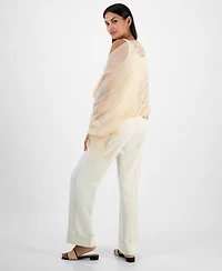 Giani Bernini Women's Metallic Organza Evening Wrap