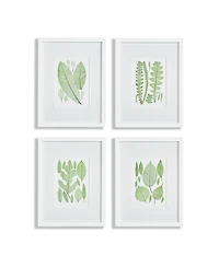 Assorted Leaf Prints, Set Of 4