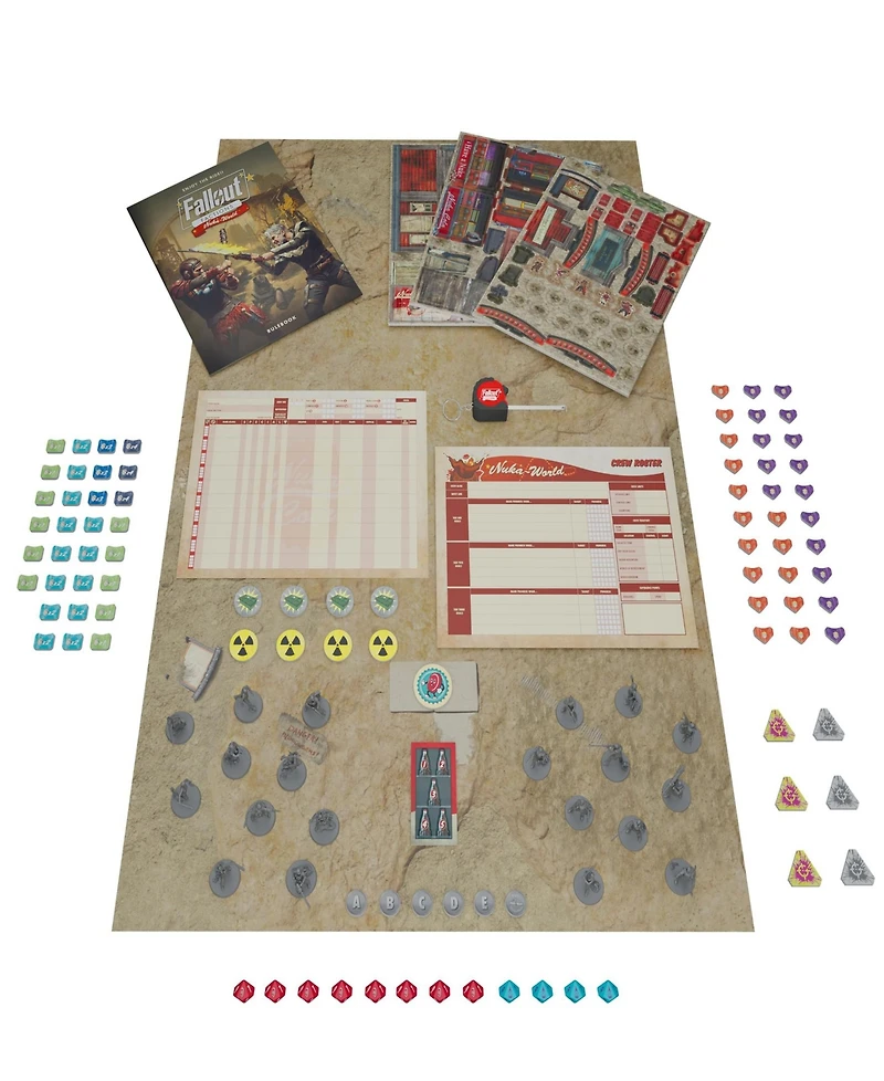 Modiphius Fallout Factions Battle For Nuka-World Starter Set