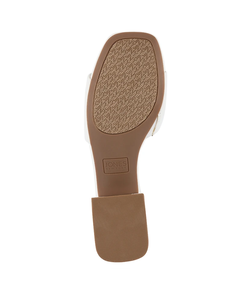 Jones New York Women's Uniqua Block Heel Dress Sandals