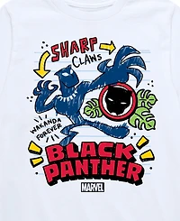 Black Panther Big Boys Cartoon Graphic T-Shirt