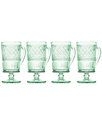 Godinger Claro Footed Mug, Set of 4