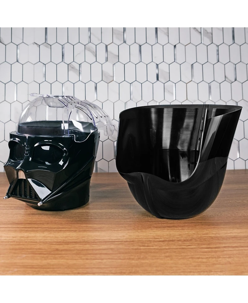 Uncanny Brands Darth Vader Helmet Popcorn Maker- Star Wars Kitchen Appliance