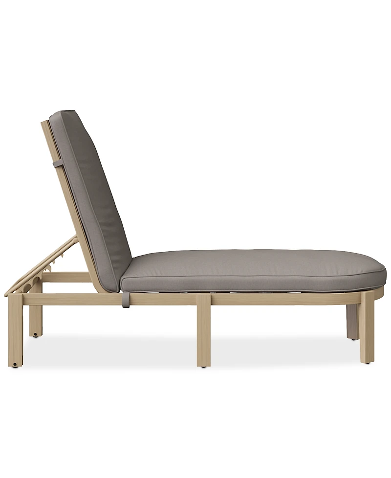 Reid Outdoor Chaise, Created for Macy's