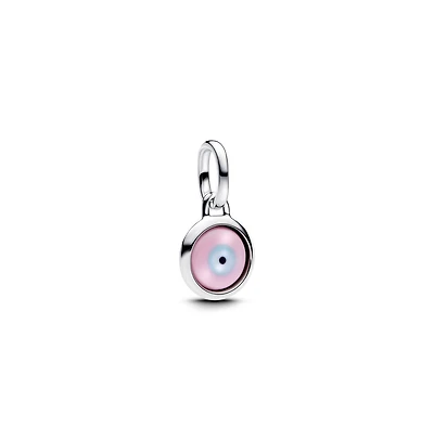 Pandora Engravable Evil Eye Murano Glass Mini Dangle Charms