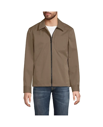 Lands' End Men's Squall Mac Rain Jacket