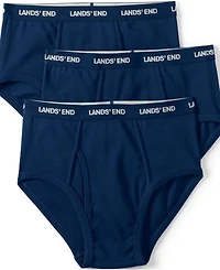 Lands' End Men's Knit Briefs 3 Pack