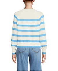 Lands' End Women's Drifter Raglan Sleeve Easy Fit Sweater