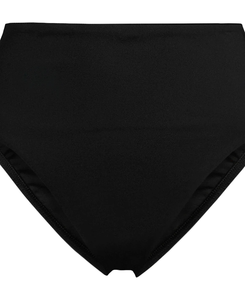 Lands' End Plus Cheeky High Waisted Bikini Bottoms