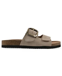 White Mountain Women's Hayloft Round Toe Flat Sandals
