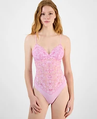 b.tempt'd by Wacoal Women's Feeling Famous Thong Bodysuit 936209